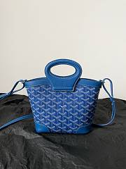 Goyard Beluga Mini Bag Blue - 23x18.5x8cm - 6