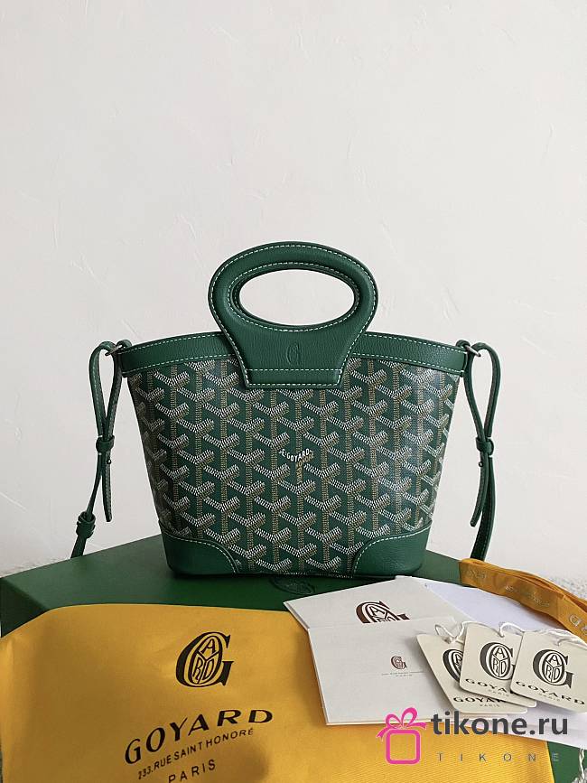 Goyard Beluga Mini Bag Green - 23x18.5x8cm - 1