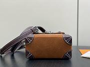 LV Steamer 15 Autres Cuirs Monogram Suede Leather Tan M26128 - 20x16.5x8.5xm - 6