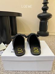 Loewe Flamenco Knot Mule in Lambskin Black - 3