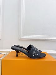 LV 6AM Mule Black 1AGWPU  - 5