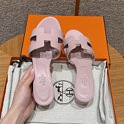 Hermes Oasis Sandal Swift Rose 5cm - 4