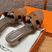 Hermes Oasis Sandal Swift Brown 5cm - 6