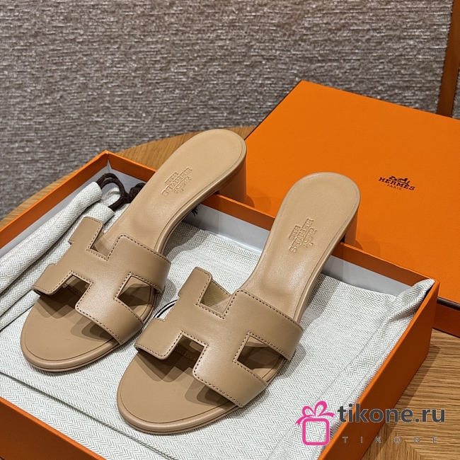 Hermes Oasis Sandal Swift Beige 5cm - 1