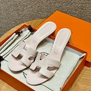 Hermes Oasis Sandal Swift Powder Pink 5cm - 5