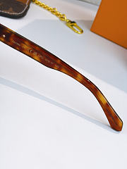 LV Slide Square Sunglasses Tortoise Z2746U  - 5