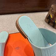 Hermes Mona Sandal Blue - 6