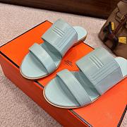 Hermes Mona Sandal Blue - 5
