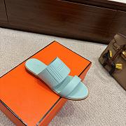 Hermes Mona Sandal Blue - 4