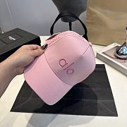 Alo District Trucker Hat Candy Heart Pink  - 5