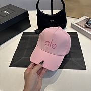Alo District Trucker Hat Candy Heart Pink  - 4