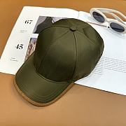 Prada Two-Tone Re-Nylon Baseball Cap Green/Black 2HC274 - 5