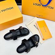 LV Bom Dia Flat Comfort Mule Black 1ABVNE  - 2