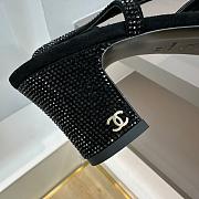 Chanel Slingbacks Strass & Grosgrain Black - 5