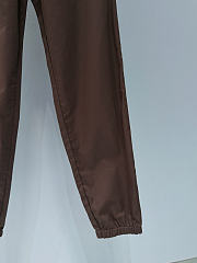Miumiu Washed Twill Joggers Cocoa Brown/Khaki - 3