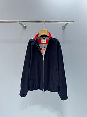 Miumiu Blouson Jacket Navy  - 1