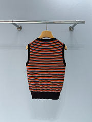 Miumiu Wool Vest Orange  - 5