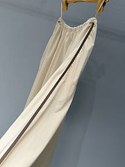 Miumiu Technical Fabric Skirt Beige - 4