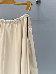 Miumiu Technical Fabric Skirt Beige - 5