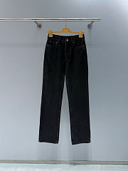 Miumiu Denim Jeans Black  - 1