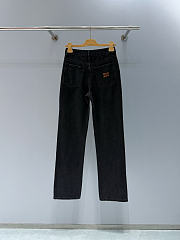 Miumiu Denim Jeans Black  - 6
