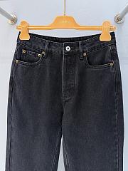 Miumiu Denim Jeans Black  - 5