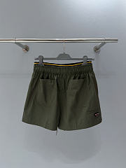 Prada Poplin Shorts Military Green P202KC - 4