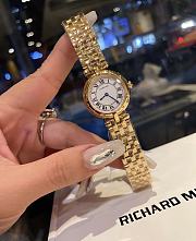 Cartier Panthère Vendome Yellow Gold Watch Round - 1