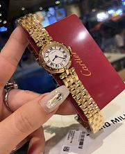 Cartier Panthère Vendome Yellow Gold Watch Round - 2