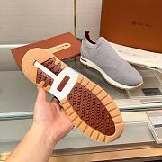 Loro Piana 360 LP Flexy Walk Sneaker Wish Wool Gray Mix (FG7F) - 5