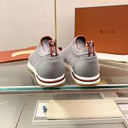 Loro Piana 360 LP Flexy Walk Sneaker Wish Wool Gray Mix (FG7F) - 3