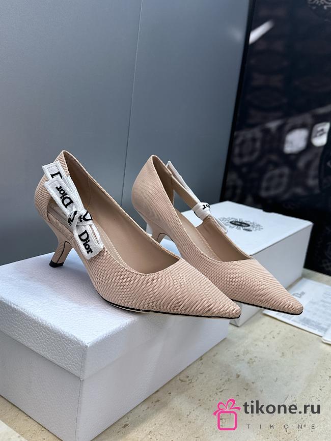 Dior J'Adior Pump Nude Technical Fabric 6.5cm - 1