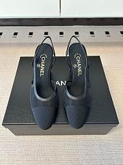 Chanel Slingbacks Mesh & Grosgrain 9mm G45509 - 4