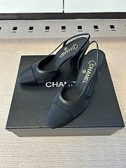 Chanel Slingbacks Mesh & Grosgrain 9mm G45509 - 5