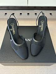 Chanel Slingbacks Mesh & Grosgrain 9mm G45509 - 2