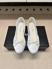 Chanel Slingbacks Iridescent Lambskin & Lambskin White 90mm G47082 - 6