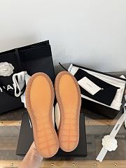 Chanel Sneakers Calfskin & Embossed Suede Calfskin White & Black G47125 - 4