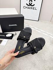 Chanel Mules Mesh Black G47023 - 5