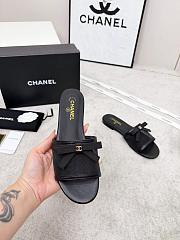 Chanel Mules Mesh Black G47023 - 4