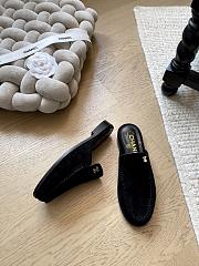 Chanel Mules Suede Calfskin Black G46915 - 2