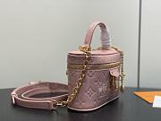 LV Vanity Chain Pouch Varnished Monogram Empreinte Desert Sand M27169 - 19x11.5x6.5cm - 5