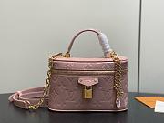 LV Vanity Chain Pouch Varnished Monogram Empreinte Desert Sand M27169 - 19x11.5x6.5cm - 3