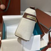 Loro Piana Extra Pocket L19 Cotton Linen Natural/Caramel Sugar - 19x7x12cm - 2