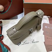 Loro Piana Extra Bag L23 Calfskin Dove M0Y7 - 23x12x7cm - 5