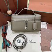 Loro Piana Extra Bag L23 Calfskin Dove M0Y7 - 23x12x7cm - 2