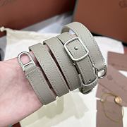 Loro Piana Extra Bag L23 Calfskin Greige - 23x12x7cm - 6