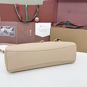 Loro Piana Extra Softy Bag L33 Calfskin Beige D16Q - 33x14x9cm - 3