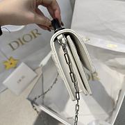 My Dior Mini Bag Two-Tone Latte and Black Cannage Lambskin Bow - 21x11.5x4.5cm - 2