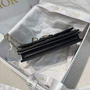 My Dior Mini Bag Black Cannage Lambskin Bow - 21x11.5x4.5cm - 6