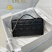 My Dior Mini Bag Black Cannage Lambskin Bow - 21x11.5x4.5cm - 3